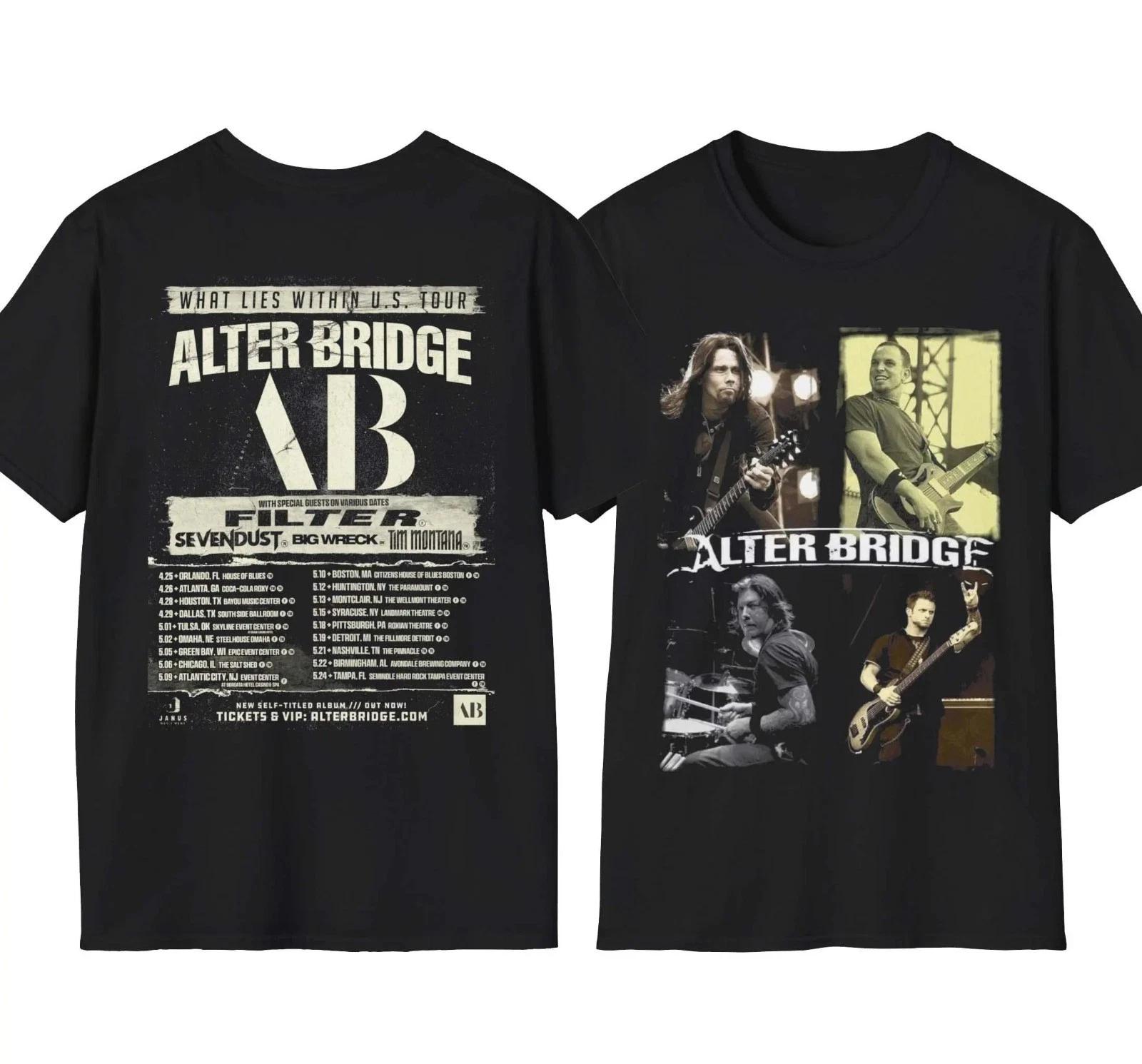 Alter Bridge Tour 2026 in US Two Side Unisex T-T-Shirt L