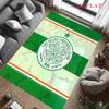 Celtic Football Club Tappeto per Soggiorno Camera da Letto Casa Decorazione Divano, Tappetino Antiscivolo per Giochi Bambini