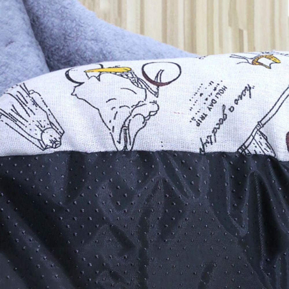 Soft Cat Sleeping Mat Non-slip Pet Sofa Beds Pet Cushion Winter Dog Bed  for Puppy