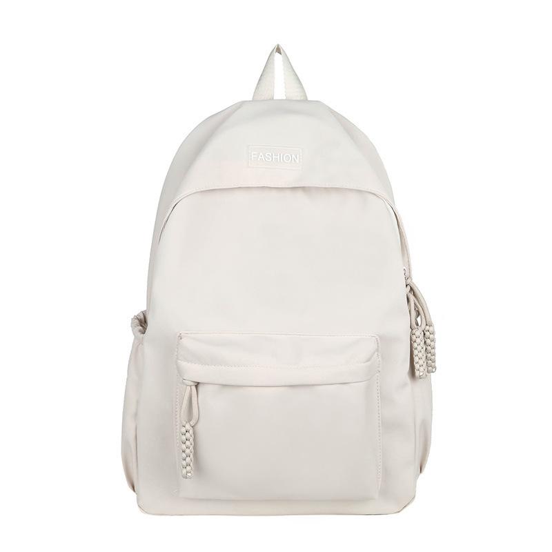 Backpack Female Junior High School High School Student School Bag Ins Japanese Simple Versatile Large Capacity Travel Backpack Male