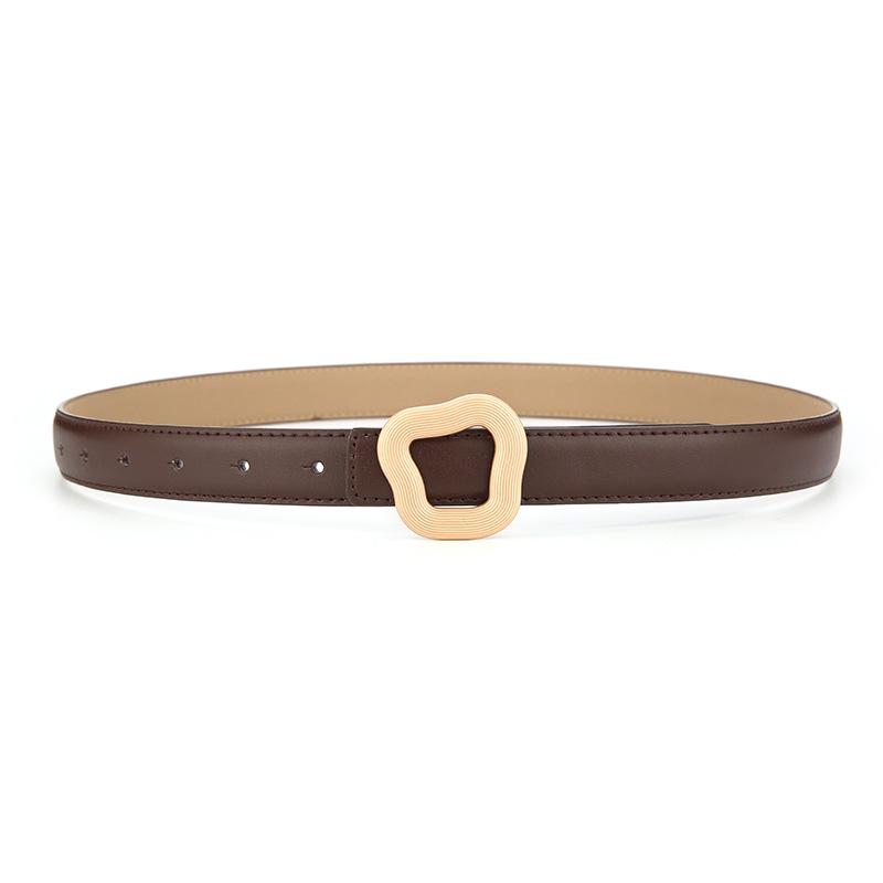 Women s Trendy Genuine Leather Belt for Skirts & Jeans - High-End Fashion Style 100 cm
