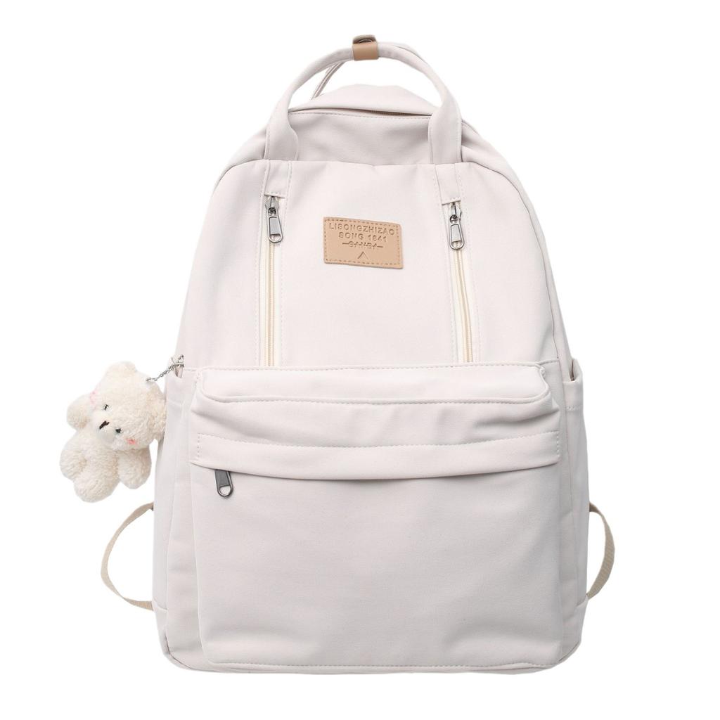 Schoolbag1011 new Japanese middle and high school student schoolbag women's large-capacity backpack simple outdoor commuter computer backpack