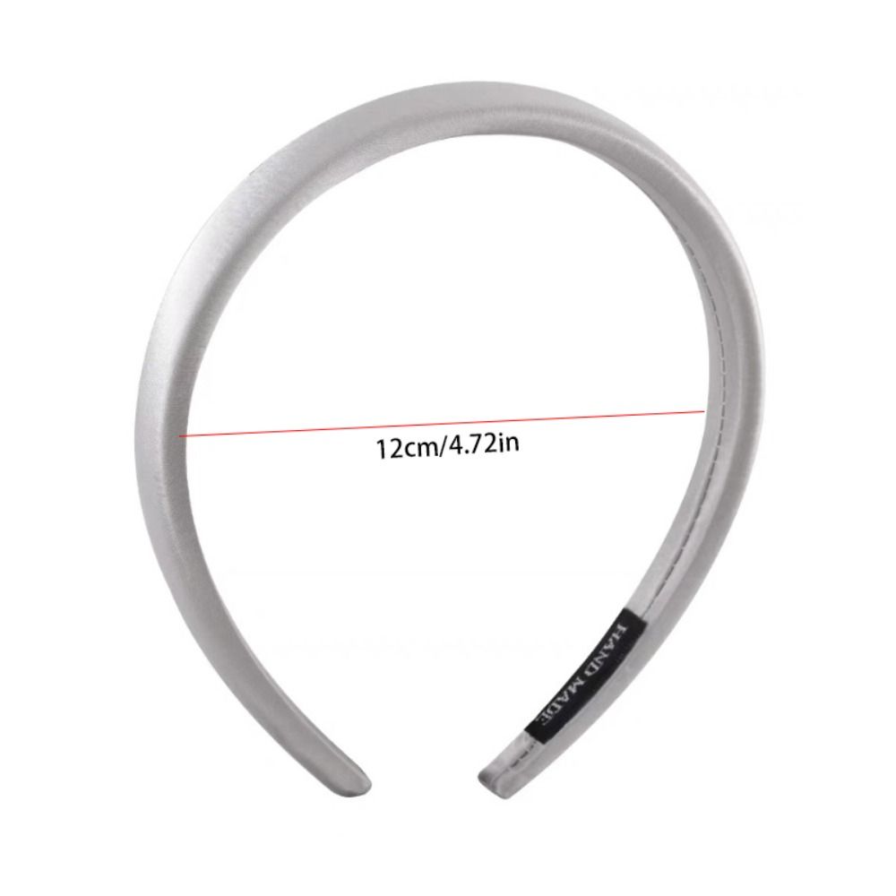 Luxus Dünnes Seidensatin Stirnband Damen Haarreif Stoff Schwamm Haarbügel Haarspange Haarband Koreanischer Stil Kopfschmuck Mädchen/Damen