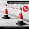 Cônes de signalisation avec tige de connexion télescopique