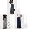 Casual Pants For Women With High Waist And Wide Leg Design For Autumn Comfort