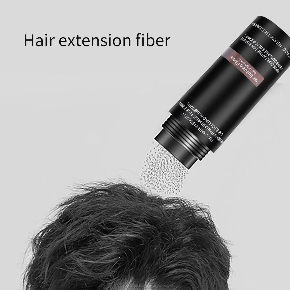 Original Haarfasern Keratin Verdickungsspray Toppik Braunes Haarwachstumspulver Mann Haaraufbauende Fasern Haarausfall Produkt Dropshipping
