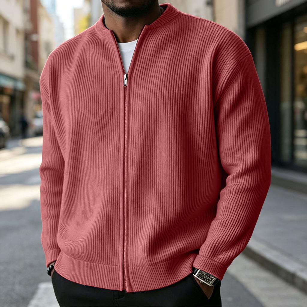 Men's Corduroy Long Sleeve Casual Jacket for Everyday Wear