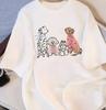Sommer Neu Reines Baumwoll-T-Shirt Anzug Geeignet für Unisex Und Unisex Mit Aufdruck Muster Reines Baumwoll-T-Shirt Für Lässige Und Vielseitige Kleidung