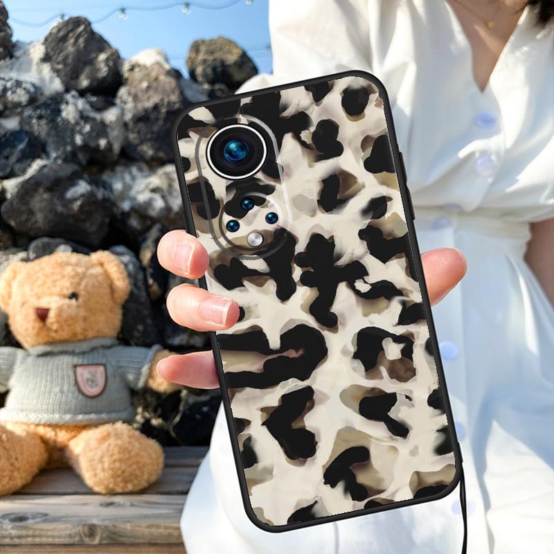 Tortoise Pattern Tortoiseshell Case For Honor Magic 6 Pro 90 70 50 Magic 5 Lite X6 X7 X8 X9 X6a X7a X8a X9a X8b X9b Cover