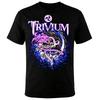 Men's Trivium Band Skull Skeleton Metal Graphic T-Shirt