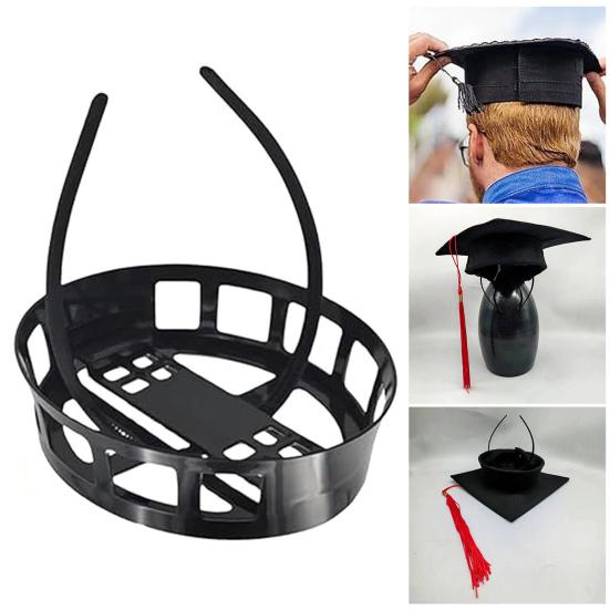 Graduation Cap Holder Detachable Securely Fixes Cap Headband Graduation Cap Prevents Slipping Shifting Fixing Accessory