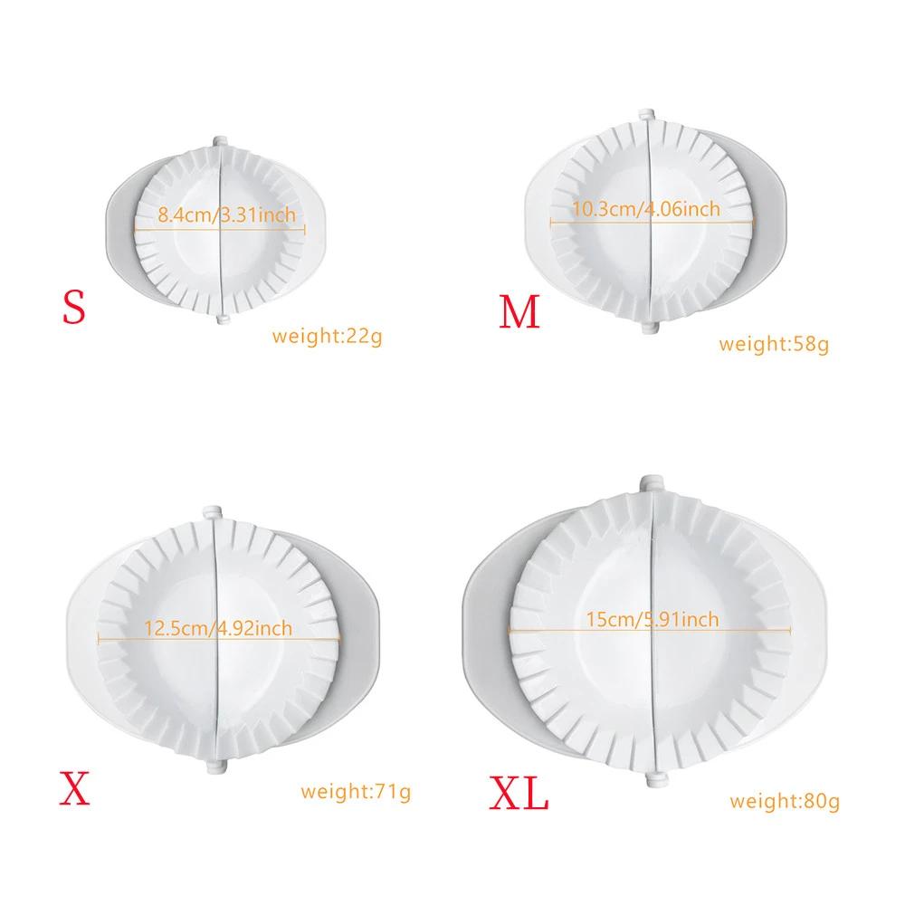 4 Size Press Ravioli Dough Pastry Pie Dumpling Maker Gyoza Mold Mould Tool Easy Eco Friendly Dumpling Mould Baking Tools