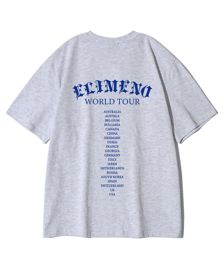 ELIMENO El Tourist Short Sleeve T-Shirt 4 Colors (Type B)