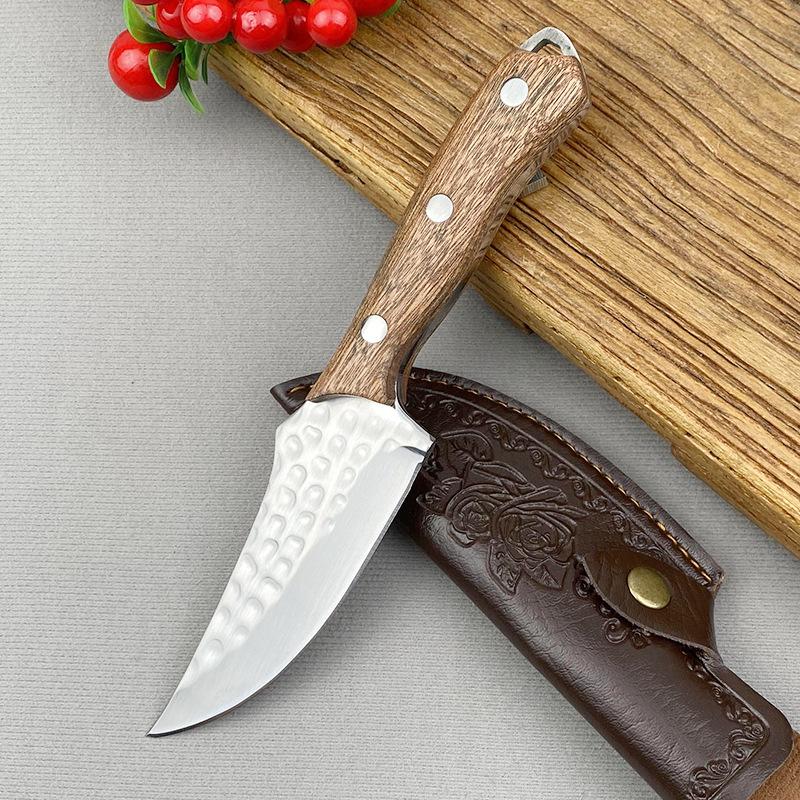 5Cr Stainless Steel Boning Knife Kitchen Meat Vegetable Camping Fishing Barbecue Cutter Peeling Chef Knife