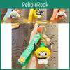 Adorable Silicone Keychain For Car Keys Featuring Cute Papa Dog Design Perfect Gift Accessory