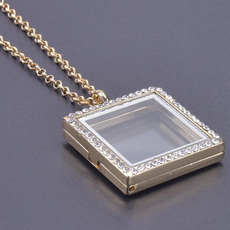 1Pc Round Heart Glass Cremation Urn Locket Pendant Necklaces For Ashes Mix Geometric Memory Floating Relicario Collares Jewelry