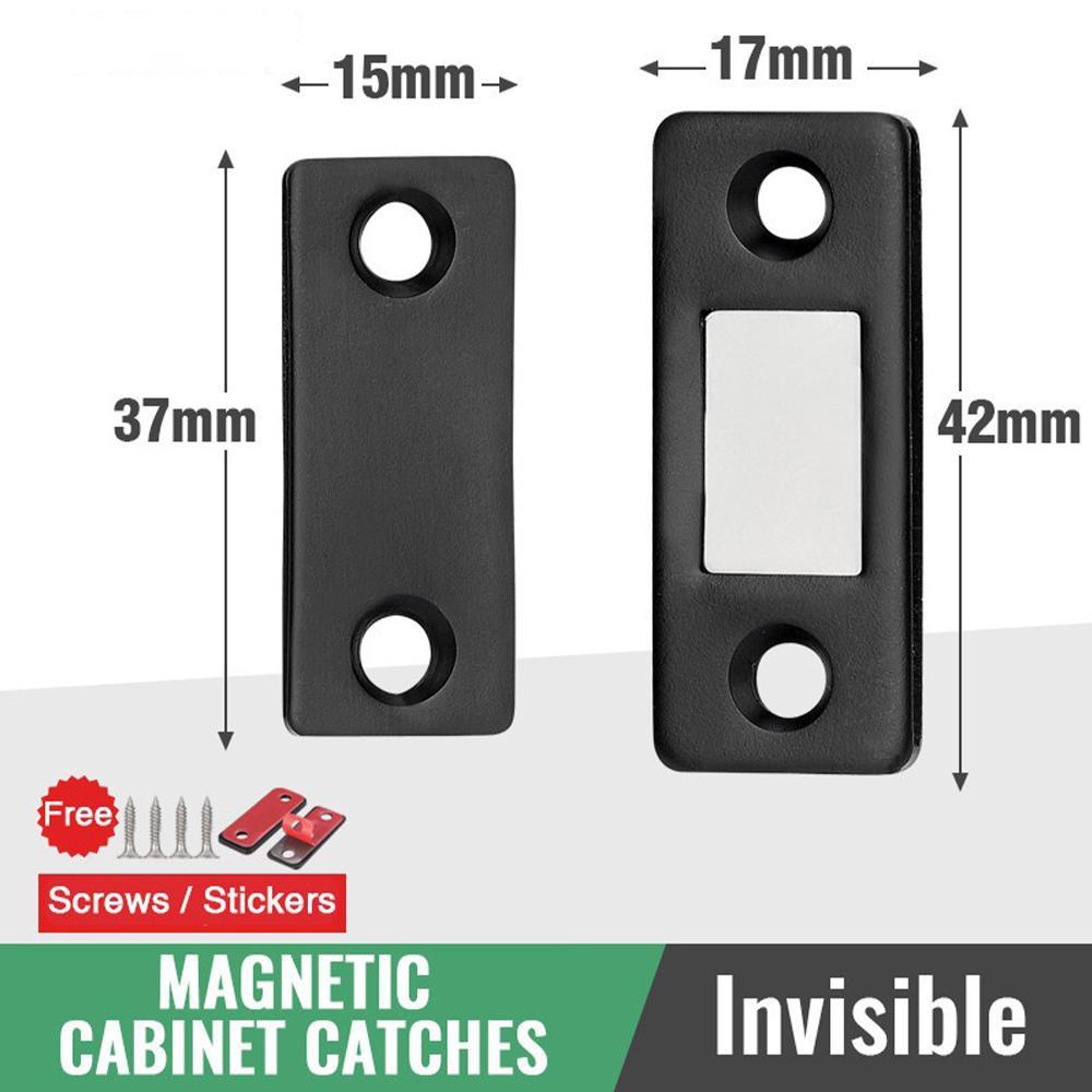 Magnetic Cabinet Catches Magnet Door Stops Hidden Door Closer With Screw For Closet Cupboard Drawer Furniture Hardware XYZ