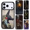 Anubis Ankh Egyptian God Phone Case For iPhone 17 16 15 14 13 12 11 Pro Max Plus 17Air Soft Silicone Cover