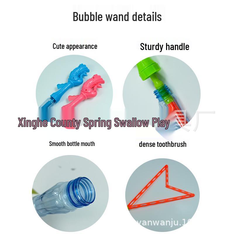 48 cm Cartoon Western Sword Multi-Hole Bubble Wand for Outdoor Play