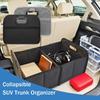 Oxford Collapsible SUV Trunk Organizer Large Capacity Foldable Storage Box  Shopping