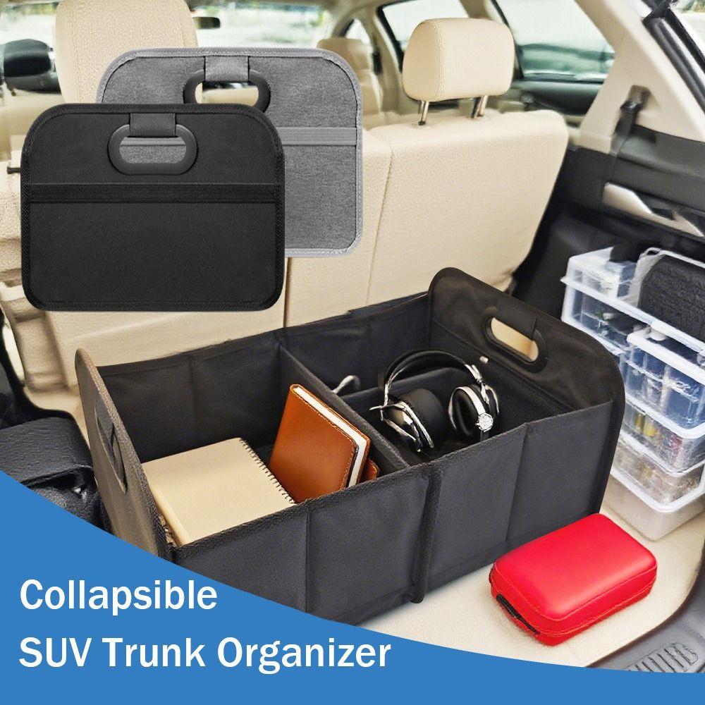 Oxford Collapsible SUV Trunk Organizer Large Capacity Foldable Storage Box  Shopping