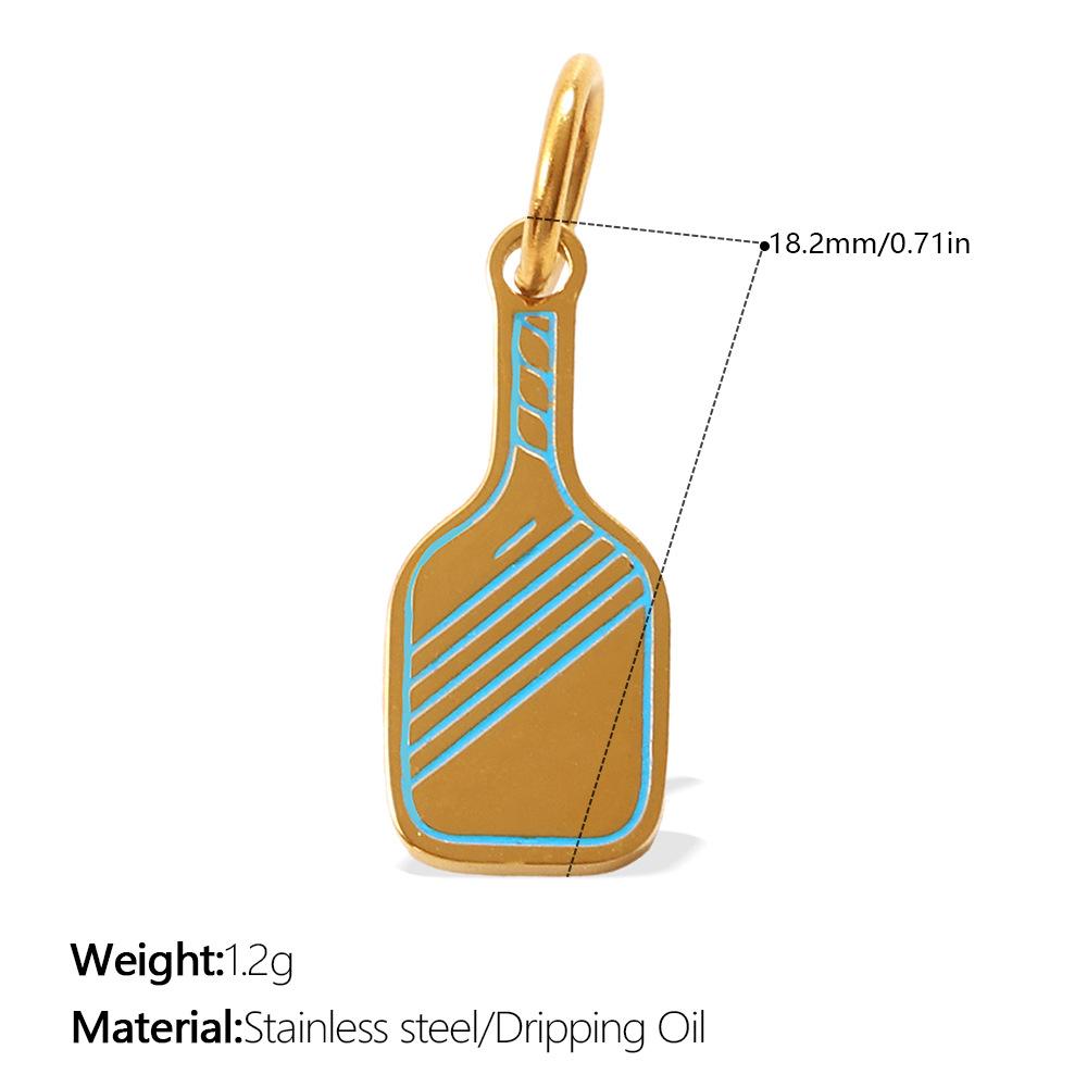 European and American Fun Shape Oil Drop Pendant Vehicle Sports Elements Colorful Color Scheme Personalized DIY Pendant
