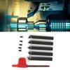 5Pcs 14in Indexable Turning Tool Set Cemented Carbide Machining Lathes Cutting Facing Tools