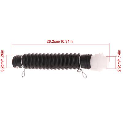 1Pc Washing Machine Drain Pipe Washing Machine Rubber Drain Outlet Pipe Parts Hose Internal Connection Outlet Hose 5214Fa3739