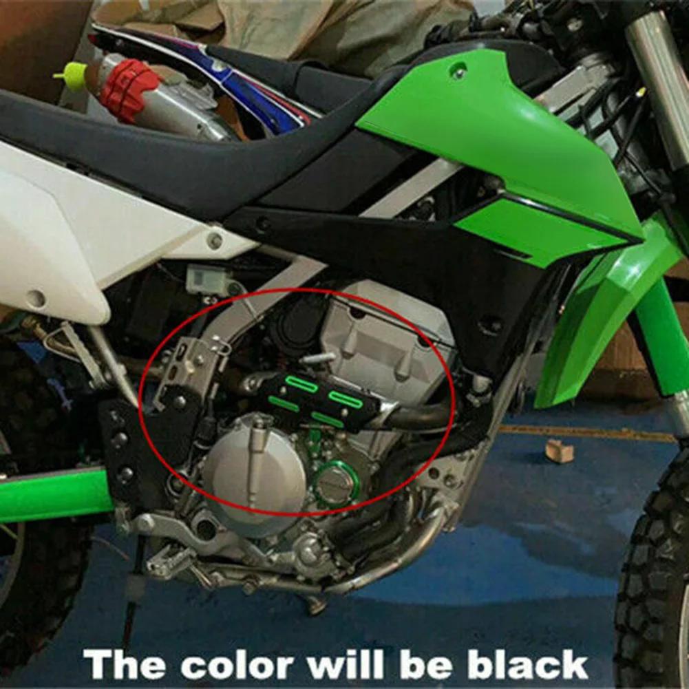 Universal 1Pc Colorful Off-road Motorcycle Exhaust Silencer Tube Heat Shield Protector Protection Pit Cover Tube Accessories