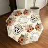 1pc Ghost Pumpkin Pattern Umbrella  Automatic Opening and Closing Umbrella, High quality Umbrella, Ideal Gift for Her 189