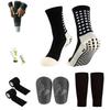 Maßgeschneiderte Fußball-Schienbeinschoner-Socken für Erwachsene, Mini-Beinabdeckung Set mit schützenden Polyester-Sportpolstern