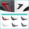 2Pcs Car Side Camera Protection Covers Decoration Sticker Kit for Tesla Model 3 Highland & Model Y Juniper 2025-2025 Accessories