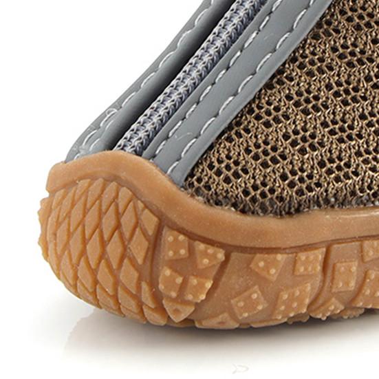 4Pcs Pet Shoes Lightweight Wear-resistant Breathable Fashion Dogs Mesh Sneakers Pet Supplies