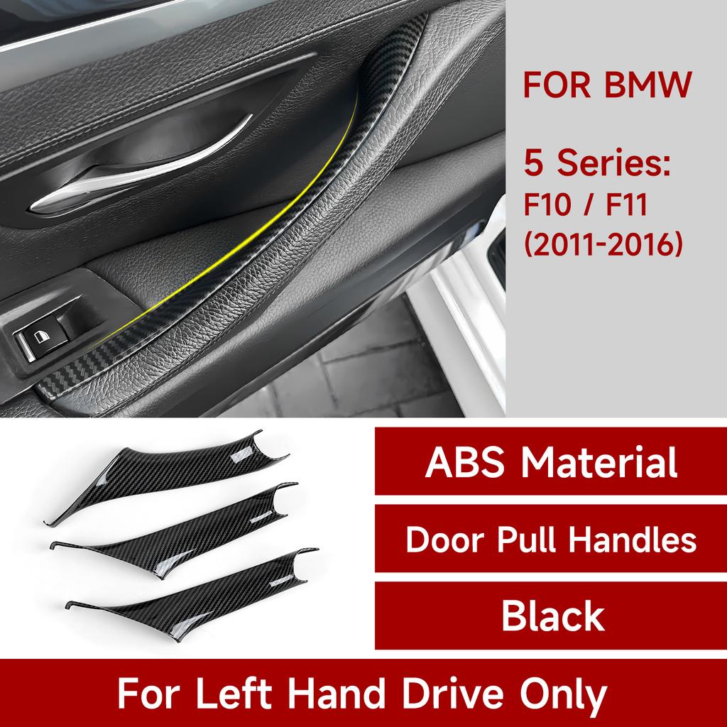 WDV25 For BMW 5 Series F10 F11 (2010-2016) Trim Accessories. Car Center Console Dashboard Gear Shift Panel. Carbon Fiber ABS Sticker.
