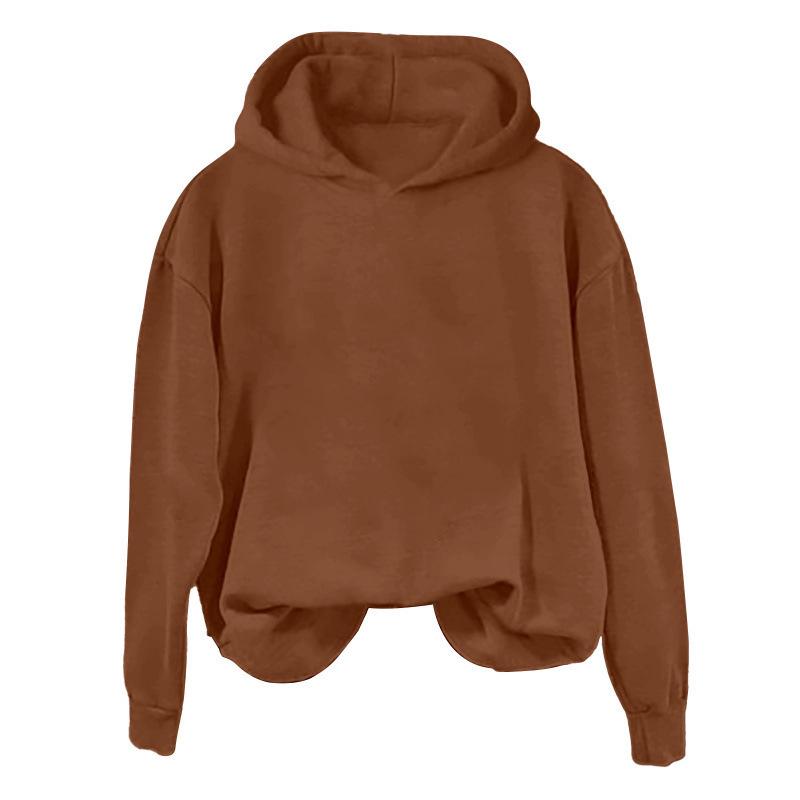 2025 Women's Bestseller Hooded Sweatshirt, No Drawstring or Pockets, Round Neck, Sizes S-5XL