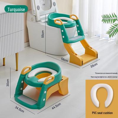 Siège Potty Pliable 3-en-1 pour Enfants avec Marchepied