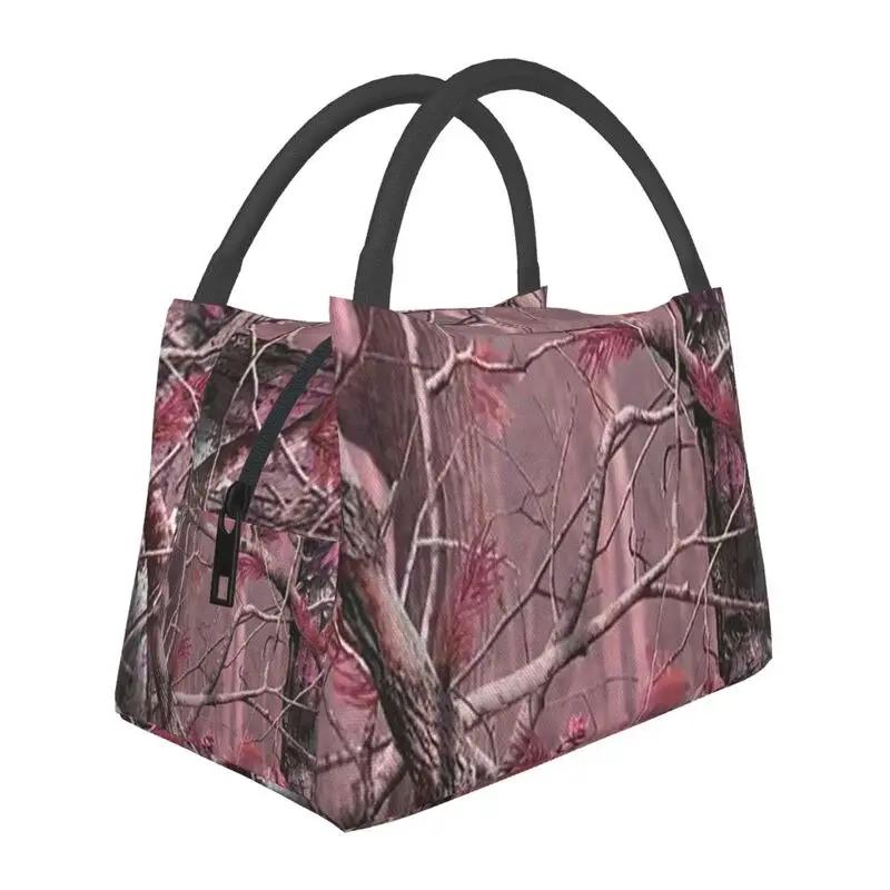 Individuelle Bark Up The Right Tree Camo Lunchtaschen Herren Damen Kühler Warm Isolierte Lunchboxen für Arbeit Picknick oder Reise lunchbag