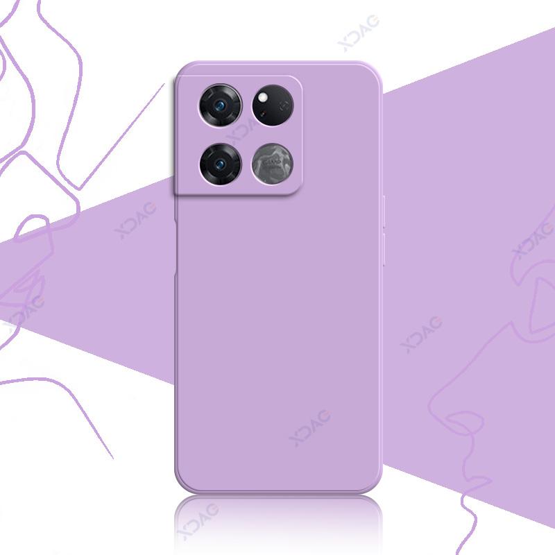 Handyhüllen für OnePlus Ace Racing OnePlusAceRacing 5G 6.59" 360 Weiche Luxus Quadratische Flüssigsilikon Rückseite