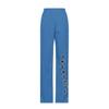 Fashion Popular Floral Print Harem Pants with Flower Pockets Mid Waist Trousers Streetwear