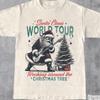 Santa Claus World Tour Christmas Shirt, Santa Claus Shirt, Funny Santa Christmas Shirt, Retro Santa Tee, Rocking Around The Christmas Tree
