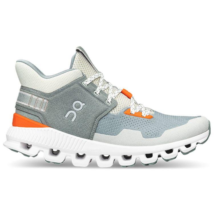 On Cloud Hi Outdoor Street Functial Sports Shock Absorpti N-Slip Wear-Resistant Low-Top Running Shoes Women Sneaker Gray Blue 28.99467