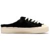 MLB Playball Mule Lightweight Low top Skateboard Shoes Unisex Black Sneakers 3AMUUD316-50BKS