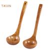 Solid Wood Soup Ladle Long Handle Hot Pot Spoon Kitchen Cooking Utensil Kitchen Tools & Gadgets THD