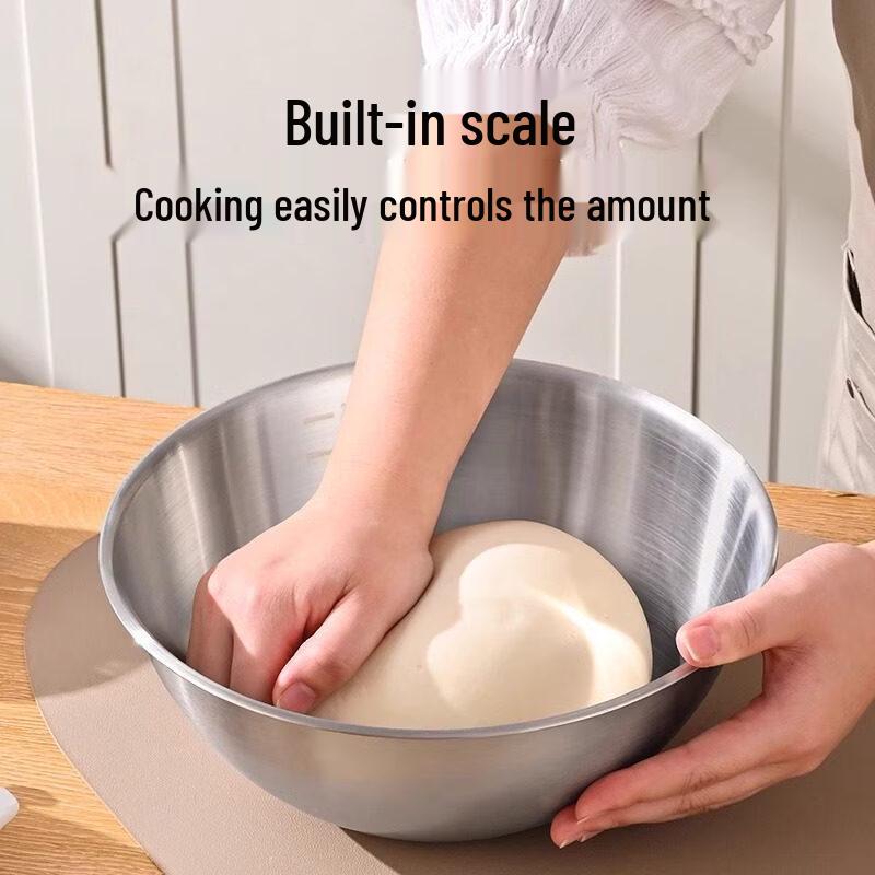 ZISIZ 316 Food Grade Stainless Steel Mixing Bowl