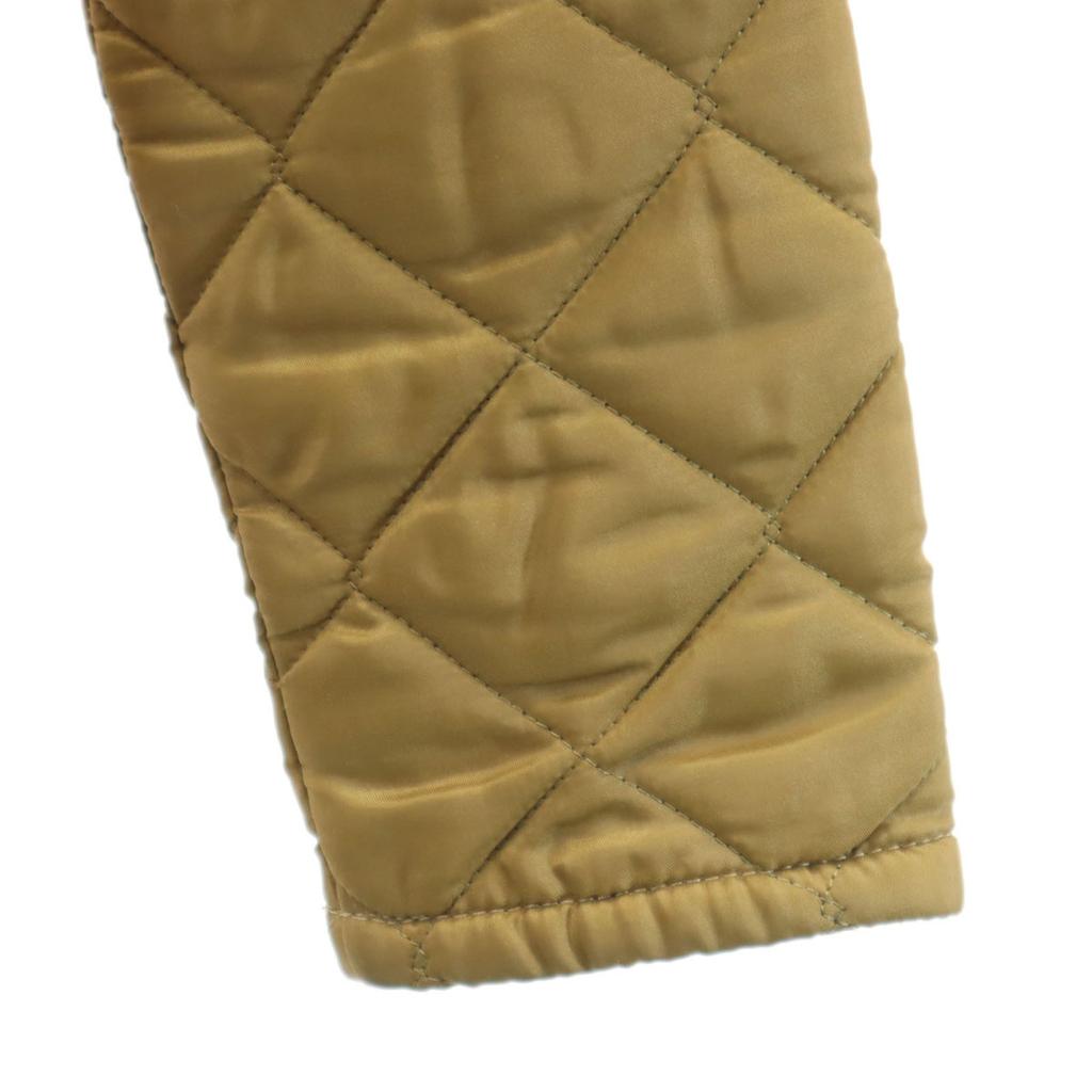 LAVENHAM Hergestellt in England Steppjacke 36 Khaki-Beige Baumwollfüllung Damen Gebraucht
