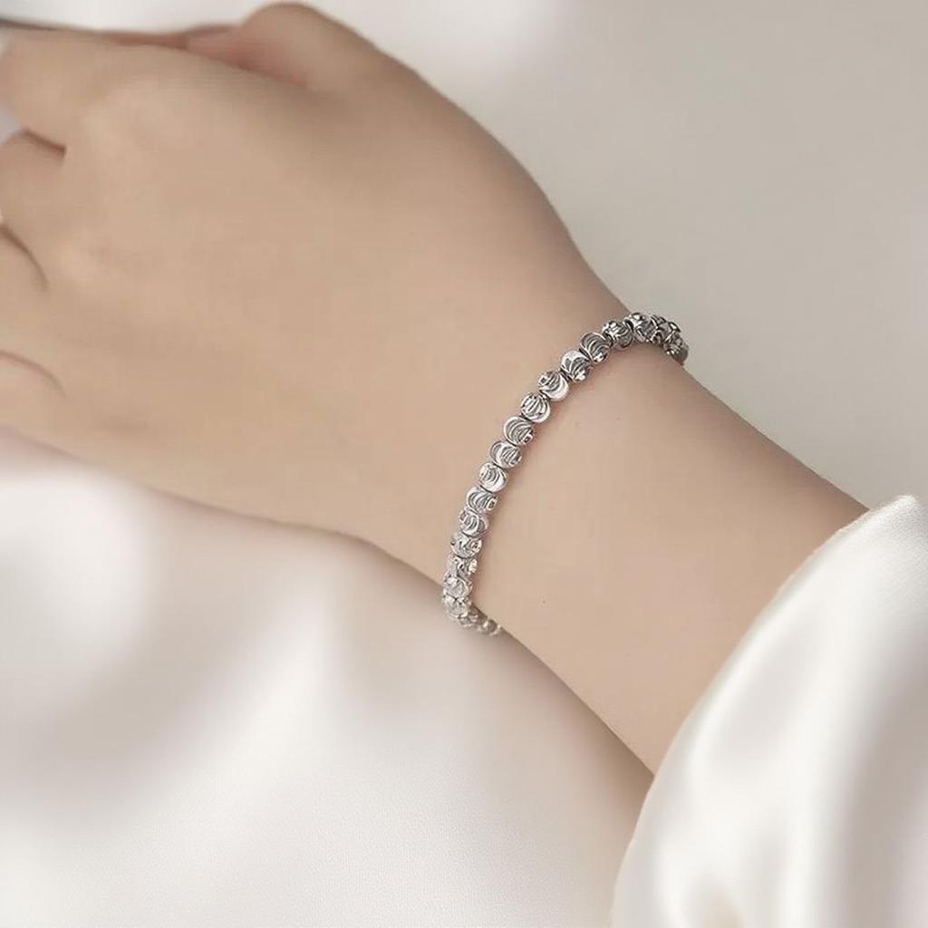 925 Sterling Silver Jewelry Charming Beads Ball Bracelet for Women Homme Luxury Wedding Party Gift