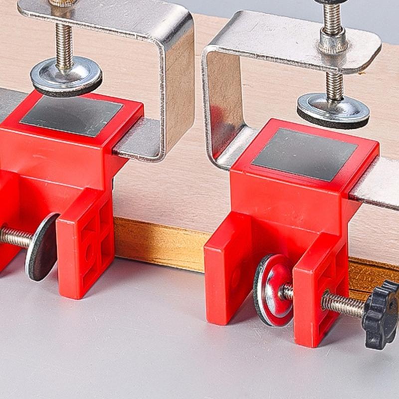 Stainless Steel Drawer Panel Clamp Woodworking Jig Steel Drawer Panel Clips Drawer Front Installation Clamp