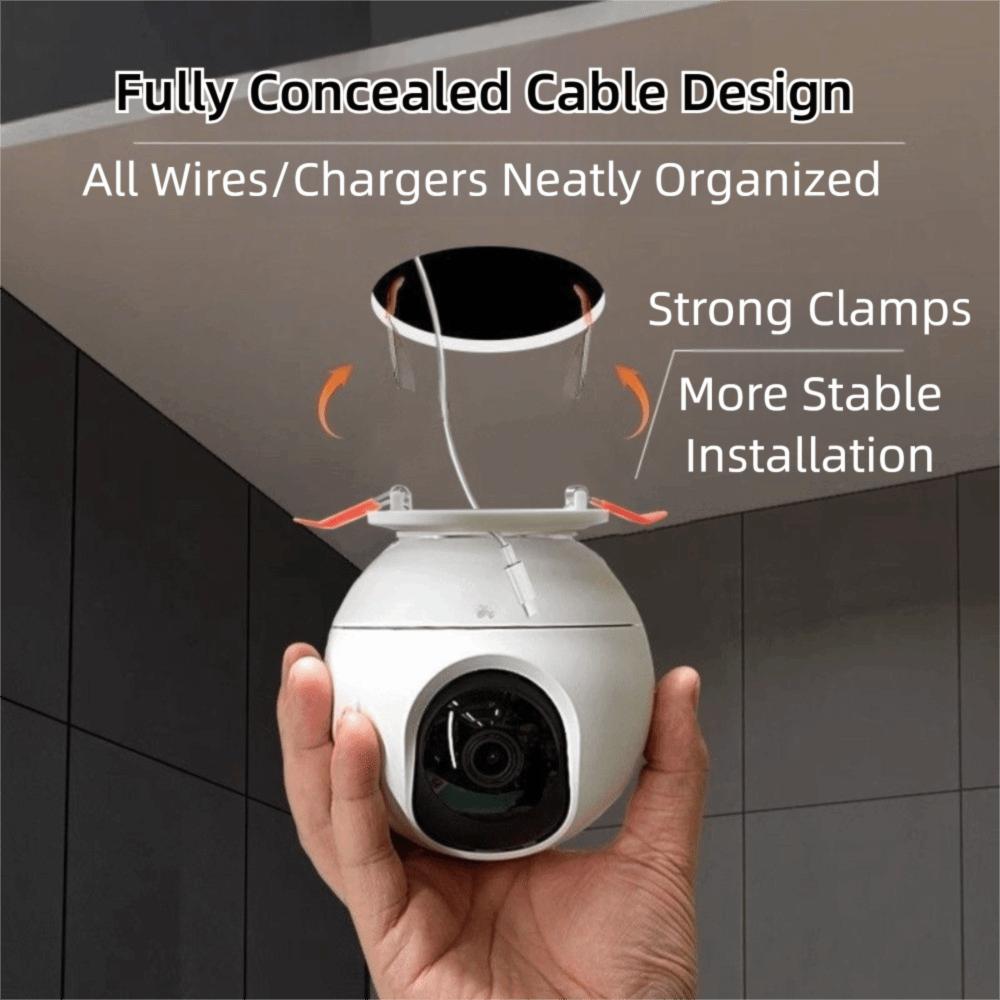 Tilt Hoisting Base Camera Hole Filler Bracket Wall Mount Bracket for Xiaomi Ezviz TP-LINK