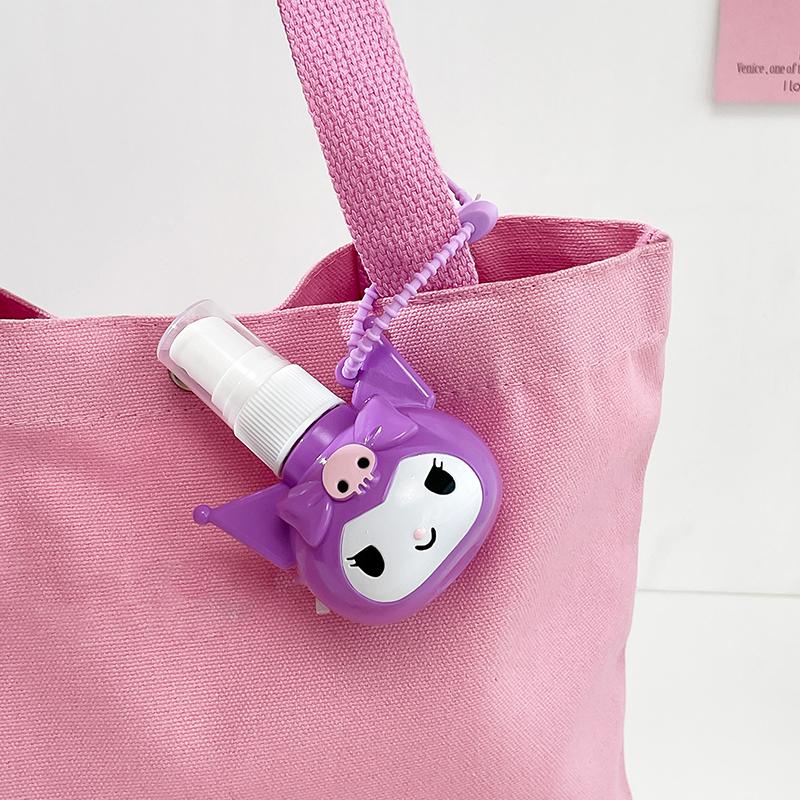 50Ml Portable Spray Bottle Keychain Holder Sanrio Alcohol Disinfection Sub-Bottling Mosquito Repellent Divided Into Bottles