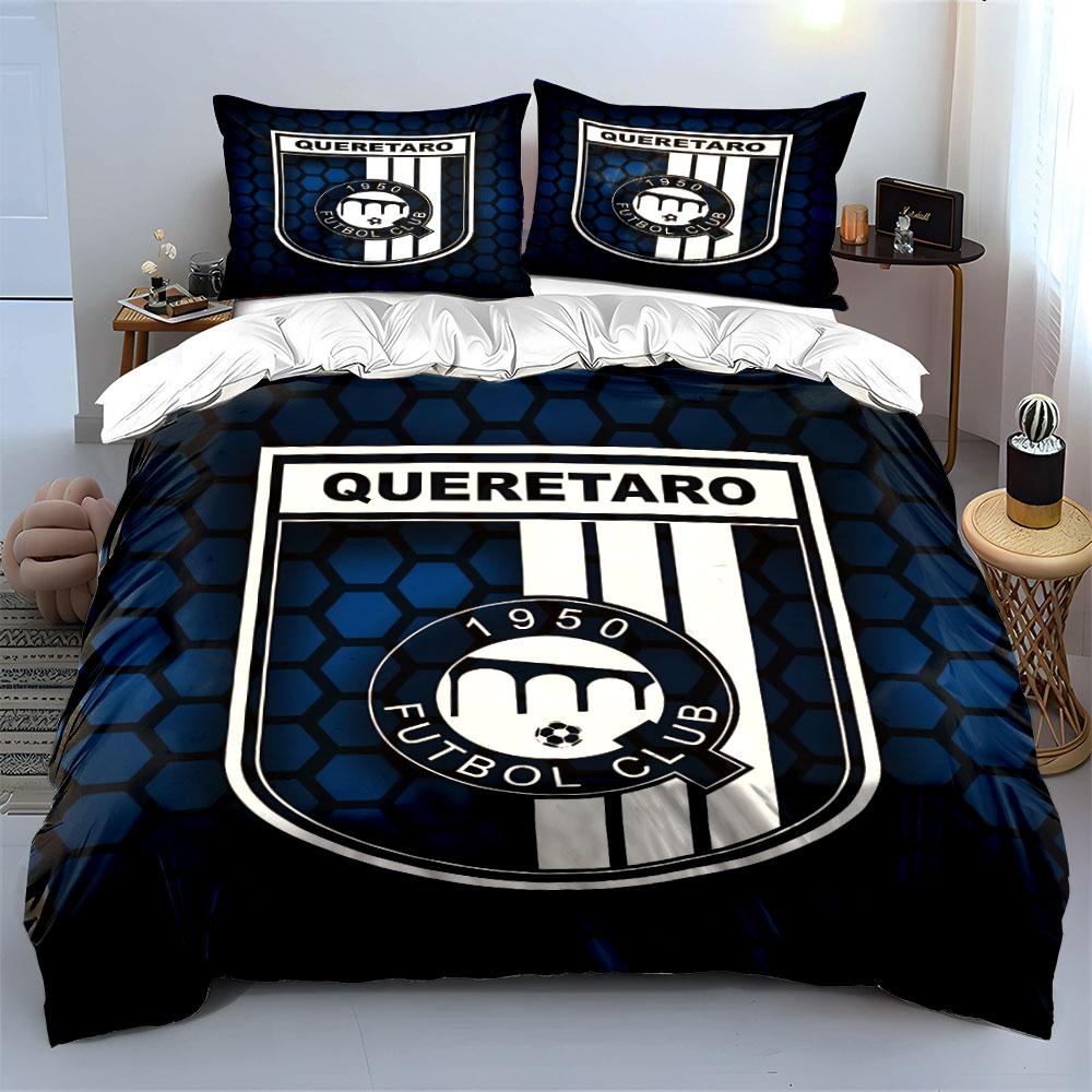 "Querétaro Soccer Club Bedding" Bedding Duvet Cover Set Duvet Cover Pillowcases (1 * Duvet Cover 2 * Pillowcases, Without Duvet Insert)